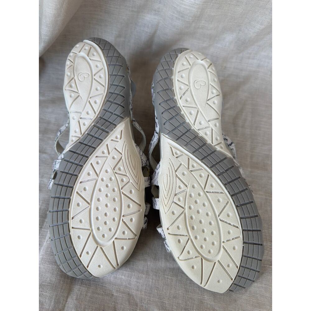 Baretraps Sandals 8.5M Samina Snake Print Strappy Cage Flat Comfort Shoes - Picture 4 of 8